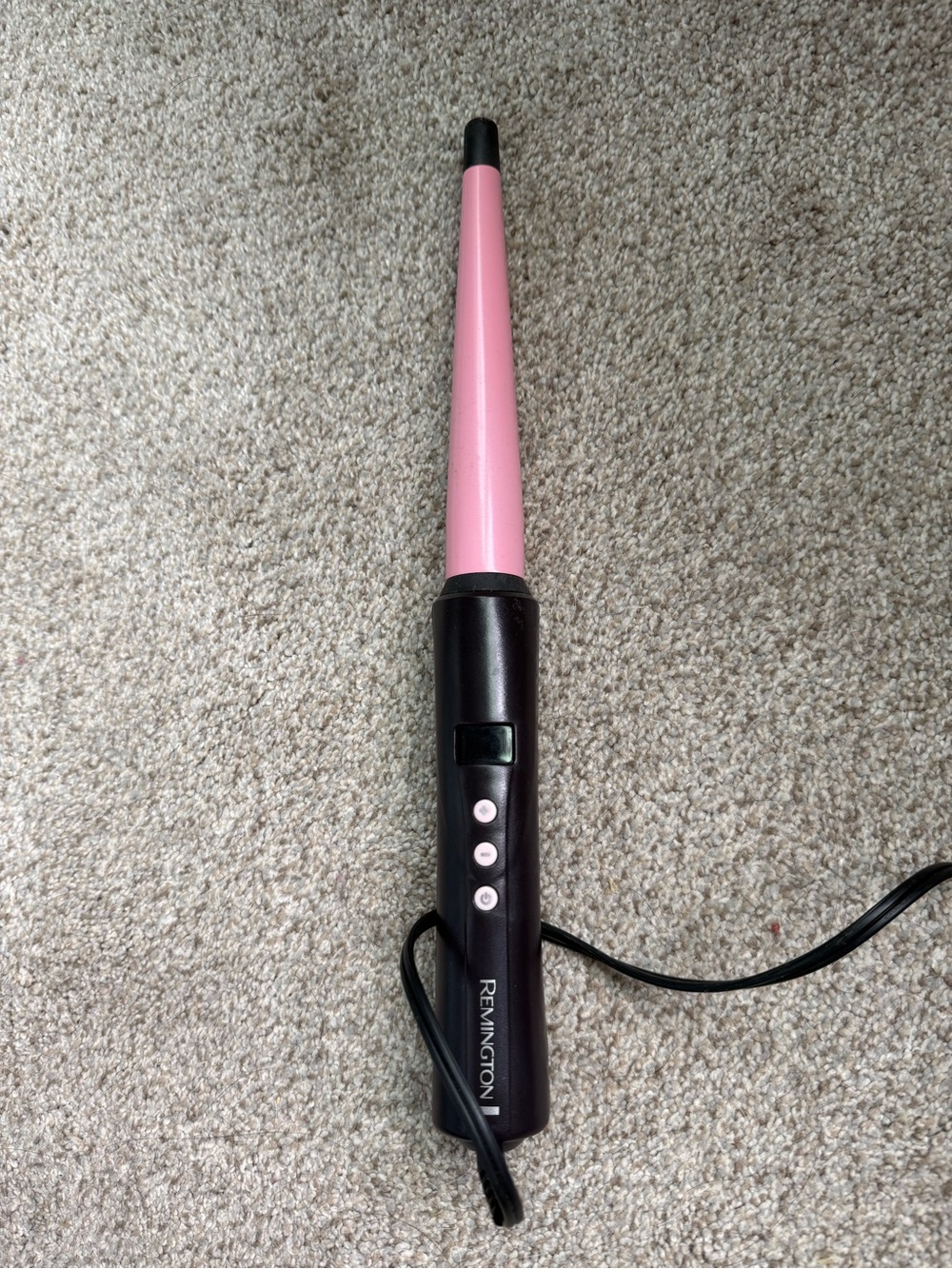 Remington Pink and Black Curling Wand